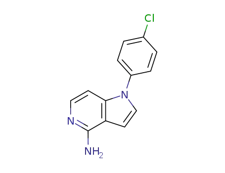 1-(4-Chloro-phenyl)-1H-pyrrolo[3,2-c]pyridin-4-ylamine