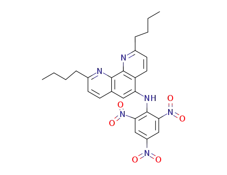 Molecular Structure of 173929-82-3 (2,9-DI-N-BUTYL-5-PICRYLAMINO-1,10-PHENANTHROLINE)