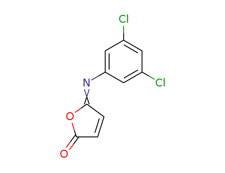 Molecular Structure of 64322-07-2 (2(5H)-Furanone, 5-[(3,5-dichlorophenyl)imino]-)
