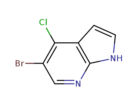 1H-Pyrrolo[2,3-b]pyridine, 5-bromo-4-chloro-