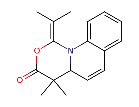 1-isopropylidene-4,4-dimethyl-4,4a-dihydro-[1,3]oxazino[3,4-<i>a</i>]quinolin-3-one