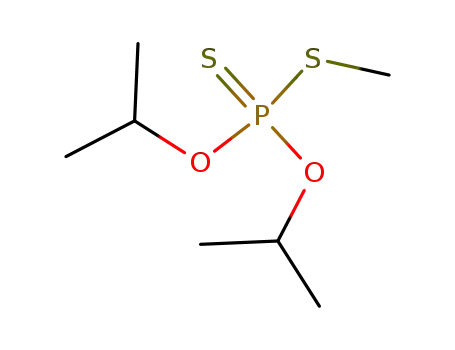 phosphorodithioic acid, S-methyl O,O-bis(1-methylethyl) ester