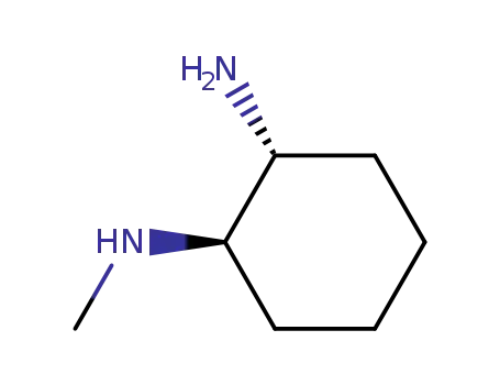 Molecular Structure of 38361-99-8 ((+/-)-<i>N</i>-methyl-<i>trans</i>-cyclohexane-1,2-diyldiamine)