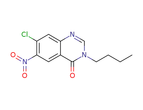 3-Butyl-7-chloro-6-nitro-3H-quinazolin-4-one