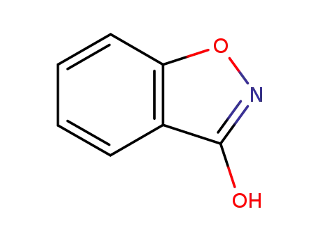 Molecular Structure of 21725-69-9 (BENZO[D]ISOXAZOL-3-OL)