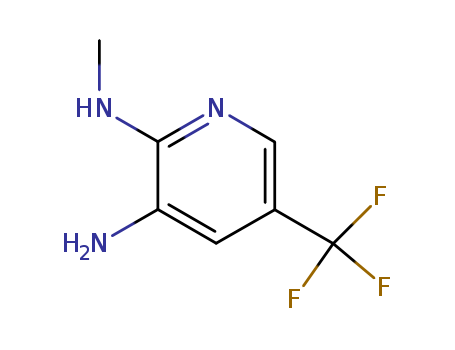 3-Amino-2-Methylamino-5-(Trifluoromethyl)Pyridine cas no. 172648-55-4 97%