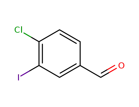 Molecular Structure of 276866-90-1 (4-chloro-3-iodobenzaldehyde)