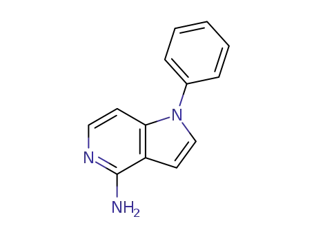 4-amino-1-phenyl-1H-pyrrolo<3,2-c>pyridine