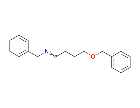 Benzenemethanamine, N-[4-(phenylmethoxy)butylidene]-