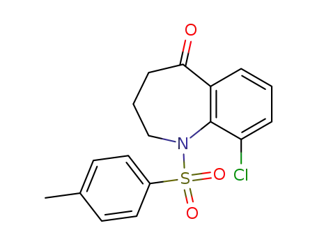 9-chloro-5-oxo-2,3,4,5-tetrahydro-1-p-toluenesulfonyl-1H-1-benzazepine