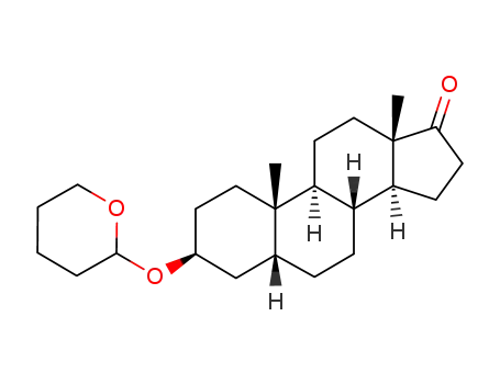 3β-hydroxy-5β-androstan-17-one 3-tetrahydropyranyl ether