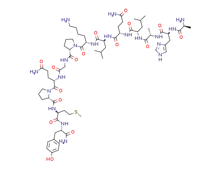 C<sub>66</sub>H<sub>105</sub>N<sub>19</sub>O<sub>16</sub>S