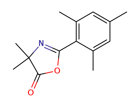 5(4H)-Oxazolone,  4,4-dimethyl-2-(2,4,6-trimethylphenyl)-