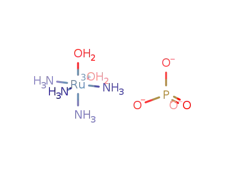 {Ru(H<sub>2</sub>O)2(NH<sub>3</sub>)4}<sup>(3+)</sup>*PO<sub>4</sub><sup>(3-)</sup>={Ru(H<sub>2</sub>O)2(NH<sub>3</sub>)4}PO<sub>4</sub>