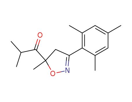 4,5-dihydro-5-methyl-5-(2-methylpropanoyl)-3-(2,4,6-trimethylphenyl)isoxazole