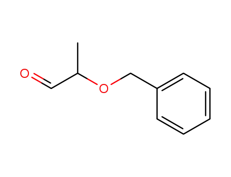 Molecular Structure of 53346-05-7 (Propanal, 2-(phenylmethoxy)-)