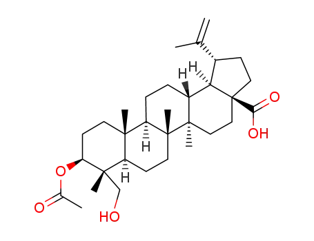 3-acetoxy-23-hydroxy-20<sup>(29)</sup>-lupen-28-oic acid