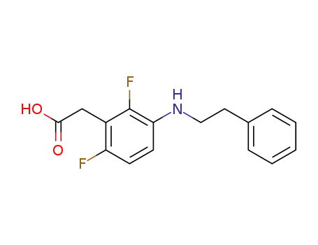 {2,6-difluoro-3-[(2-phenylethyl)amino]phenyl}acetic acid