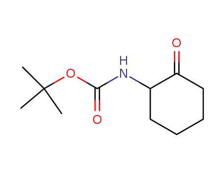 Molecular Structure of 291533-10-3 ((2-OXO-CYCLOHEXYL)-CARBAMIC ACID TERT-BUTYL ESTER)