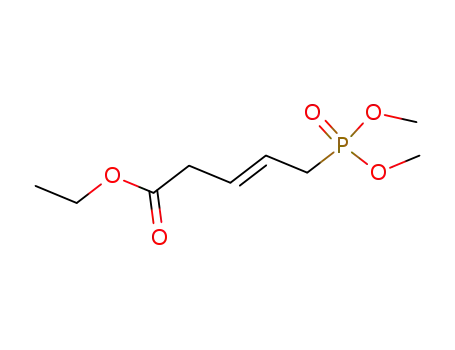 5-dimethoxyphosphoryl-pent-3-enoic acid ethyl ester