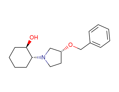 Vernakalant Intermediate  2-(3-enzyloxy-pyrrolidin-1-yl)cyclohexanol