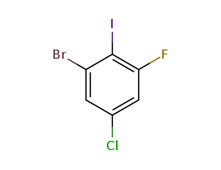 1-bromo-5-chloro-3-fluoro-2-iodo-benzene