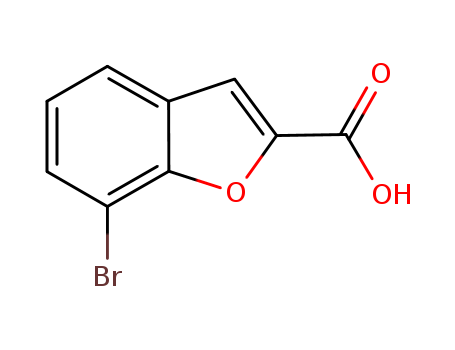 7-bromobenzofuran-2-carboxylic acid cas no. 550998-59-9 98%