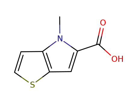 4-Methyl-4H-thieno[3,2-b]pyrrole-5-carboxylic acid