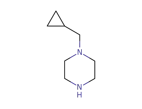Molecular Structure of 57184-25-5 (1-(CYCLOPROPYLMETHYL)PIPERAZINE  97)