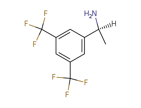Molecular Structure of 127733-40-8 ((R)-1-[3,5-BIS(TRIFLUOROMETHYL)PHENYL]ETHYLAMINE HCL)