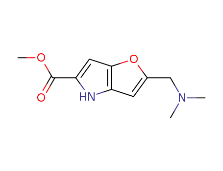 methyl 2-[(dimethylamino)methyl]-4H-furo[3,2-b]pyrrole-5-carboxylate