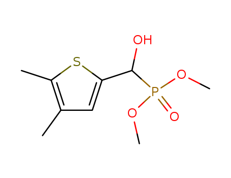 Phosphonic acid, [(4,5-dimethyl-2-thienyl)hydroxymethyl]-, dimethyl ester