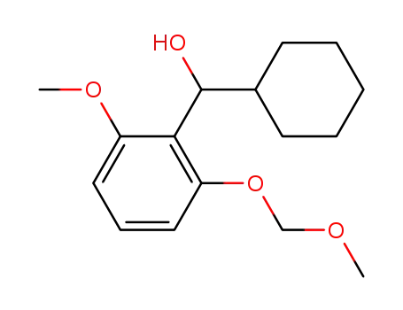 Benzenemethanol, a-cyclohexyl-2-methoxy-6-(methoxymethoxy)-