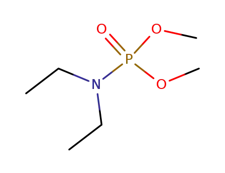 Molecular Structure of 65659-19-0 (Diethylaminophosphonic acid dimethyl ester)