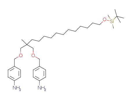 Molecular Structure of 1158726-88-5 (C<sub>36</sub>H<sub>62</sub>N<sub>2</sub>O<sub>3</sub>Si)