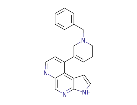 9-(1-benzyl-3,6-dihydro-2H-pyridin-5-yl)-3H-pyrrolo[3,2-f][1,7]naphthyridine