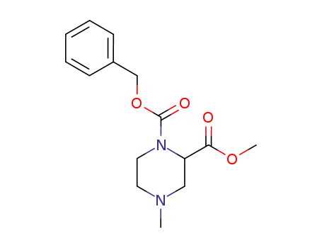 4-methylpiperazine-1,2-dicarboxylic acid 1-benzyl ester 2-methyl ester