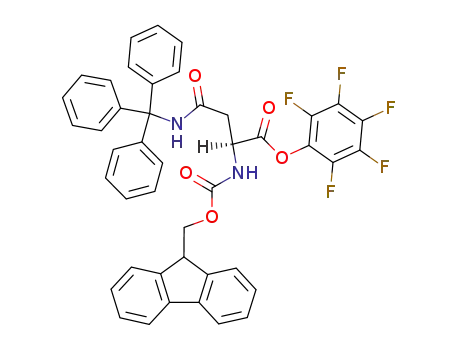 Molecular Structure of 132388-64-8 (FMOC-ASN(TRT)-OPFP)