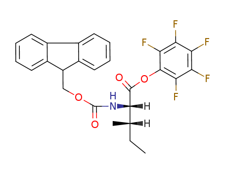 (2,3,4,5,6-pentafluorophenyl) (2S,3S)-2-(9H-fluoren-9-ylmethoxycarbonylamino)-3-methylpentanoate