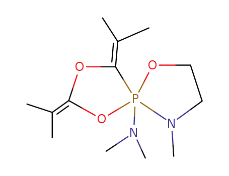 5-dimethylamino-2,4-diisopropylidene-9-methyl-1,3,6-trioxa-9-aza-5λ<sup>5</sup>-phospha-spiro[4.4]nonane