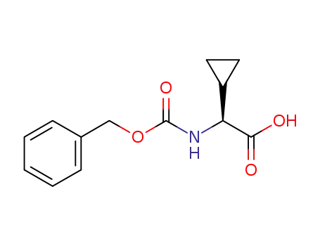 (S)-Benzyloxycarbonylamino-cyclopropyl-acetic acid