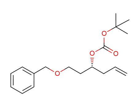 tert-butyl (R)-1-(benzyloxy)hex-5-en-3-yl carbonate