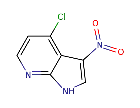 1H-Pyrrolo[2,3-b]pyridine, 4-chloro-3-nitro-