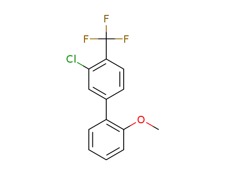 Molecular Structure of 1419798-78-9 (3'-chloro-2-methoxy-4'-(trifluoromethyl)biphenyl)
