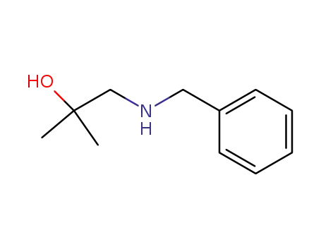 Molecular Structure of 80466-51-9 (2-Propanol, 2-methyl-1-[(phenylmethyl)amino]-)