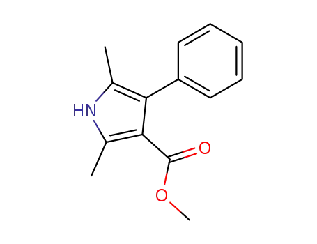 1H-Pyrrole-3-carboxylicacid,2,5-dimethyl-4-phenyl-,methylester(9CI)