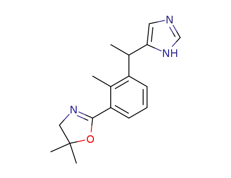 2-{3-[1-(3H-Imidazol-4-yl)-ethyl]-2-methyl-phenyl}-5,5-dimethyl-4,5-dihydro-oxazole