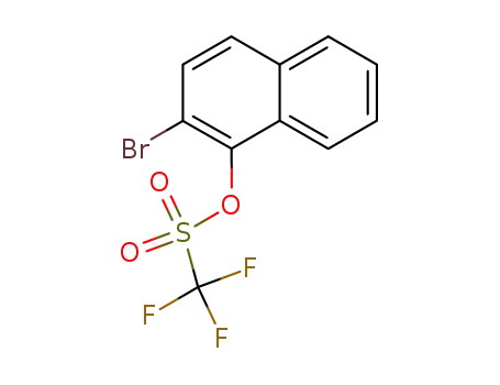 Methanesulfonic acid, trifluoro-, 2-bromo-1-naphthalenyl ester