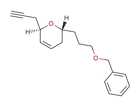 (2R,6R)-2-(3-Benzyloxy-propyl)-6-prop-2-ynyl-3,6-dihydro-2H-pyran