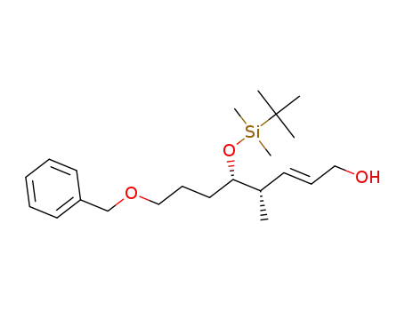 (4S,5S,E)-8-(benzyloxy)-5-(tert-butyldimethylsilyloxy)-4-methyloct-2-en-1-ol